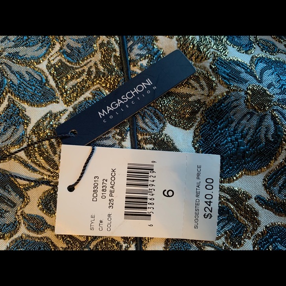 MAGASCHONI Jacquard pencil skirt - Picture 4 of 5